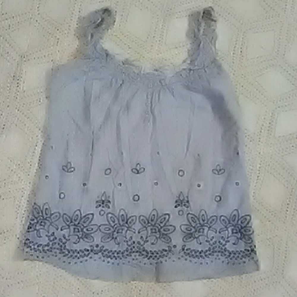 Natural Reflections Sleeveless Top.